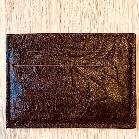 Roberto Cavalli leather  Card Holder - Brown - Picture 1 of 3